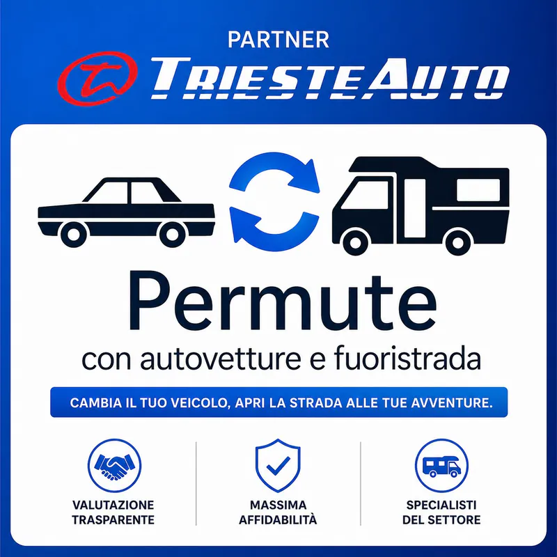 Permute auto e camper: Trieste Auto partner di Centro Vacanze